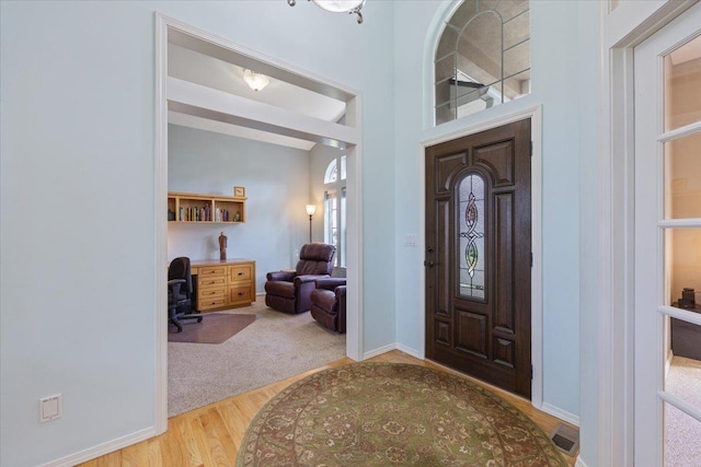 7920 S Parway Ln, Cheney, WA 99004 - entrance foyer featuring wood finished floors and baseboards