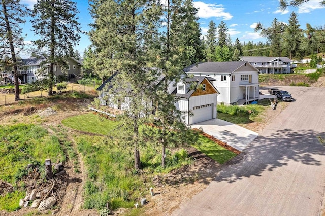 40083 Lake Terrace Ct, Loon Lake, WA 99148 - view of front of house featuring driveway and an attached garage