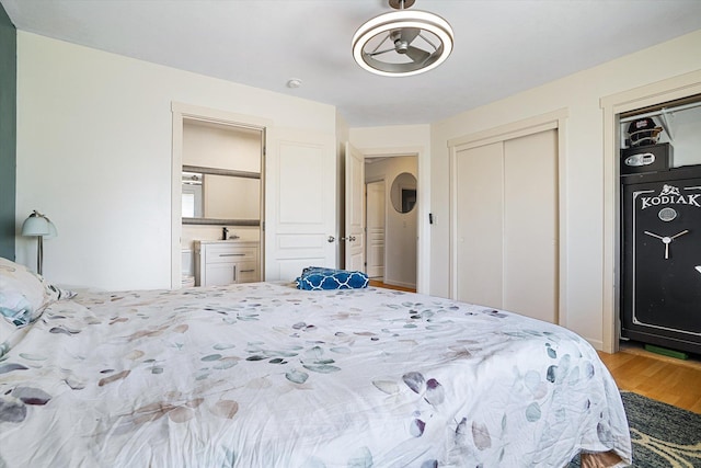 5814 Jergens Rd Unit B, Nine Mile Falls, WA 99026 - bedroom with wood finished floors