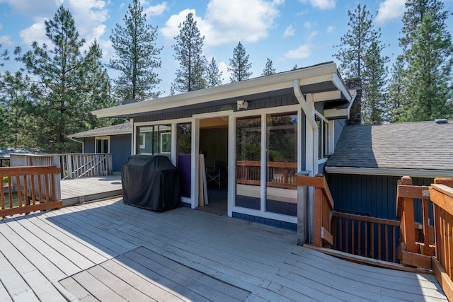 4615 E Russell Rd, Colbert, WA 99005 - deck with a grill