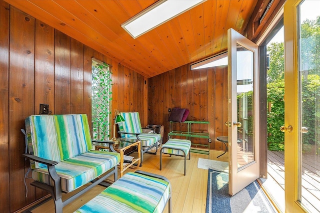 2111 E 34th Ave, Spokane, WA 99203 - sunroom with vaulted ceiling