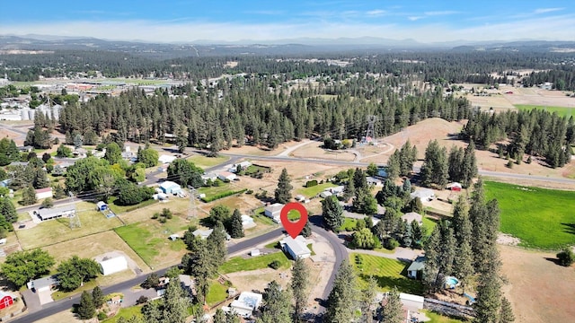 11619 N Roundup Rd, Mead, WA 99021 - view of property location with a forest and a mountainous background
