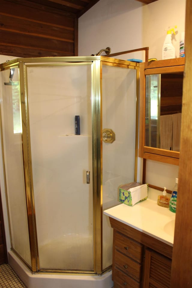 42604 Hatch Rd, Deer Park, WA 99006 - full bath with vanity and a shower stall