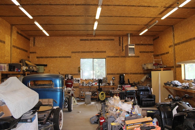 42604 Hatch Rd, Deer Park, WA 99006 - garage featuring a workshop area