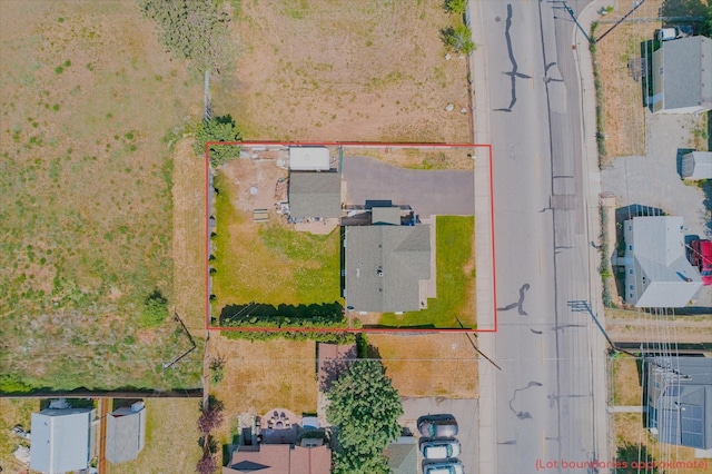 512 S Thierman Rd, Spokane Valley, WA 99212 - view of property location with property parcel outlined