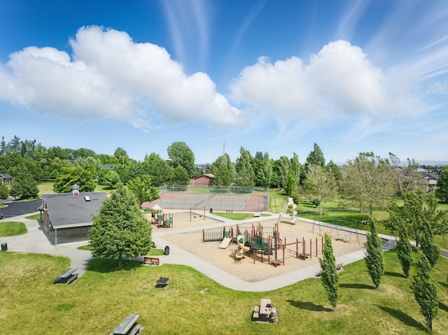 2203 W Strong Rd, Spokane, WA 99208 - aerial view of a tree filled landscape