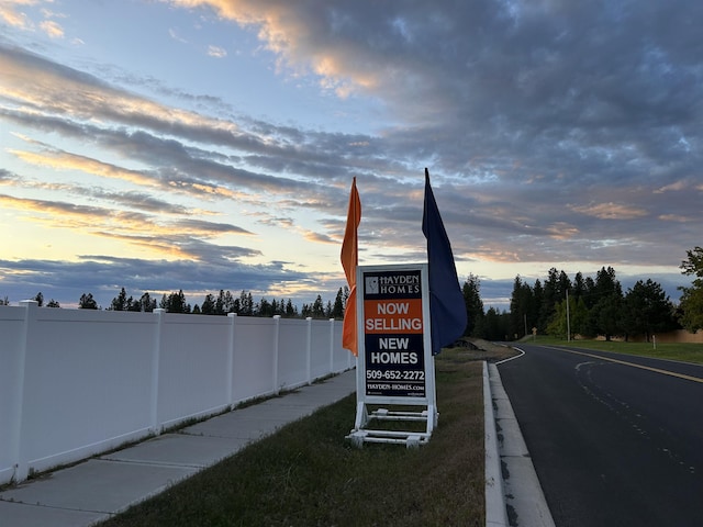 1583 W 68th Ave Lot 11Block 1, Orchard, Spokane, WA 99224 - view of asphalt street