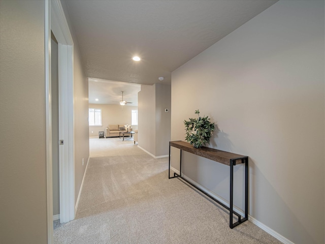 1474 W 67th Avenue Lot 2Block 3 - Edgewood, Spokane, WA 99224 - corridor with carpet flooring, baseboards, and recessed lighting