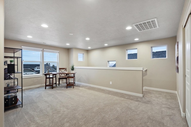 1638 W 68th Ave Unit 1/2Talent, Spokane, WA 99224 - carpeted office space with recessed lighting, baseboards, and healthy amount of natural light
