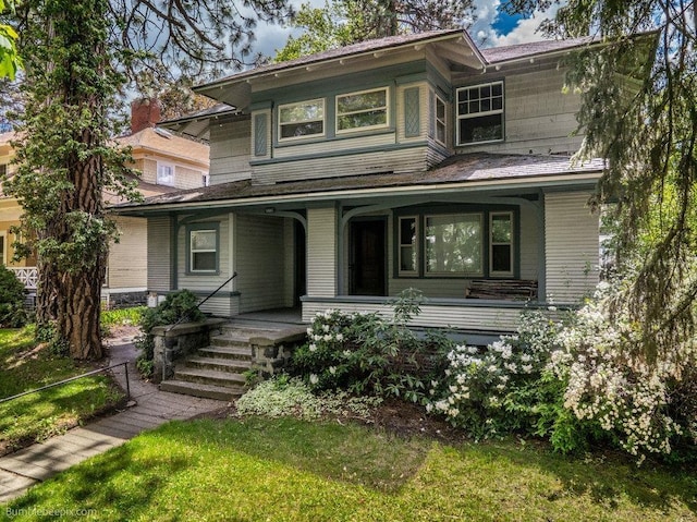1621 W 9th Ave, Spokane, WA 99223 - view of front of house featuring a porch
