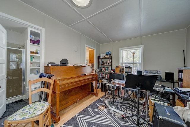 1621 W 9th Ave, Spokane, WA 99223 - office area with wood finished floors