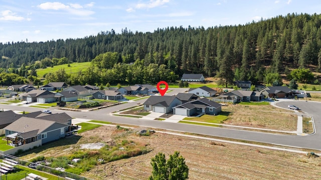 14101 E Sanson Ave, Spokane Valley, WA 99216 - aerial view of residential area with a forest