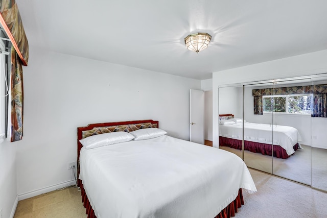 128C Buena Vista Rd, Colville, WA 99114 - bedroom featuring a closet and light carpet