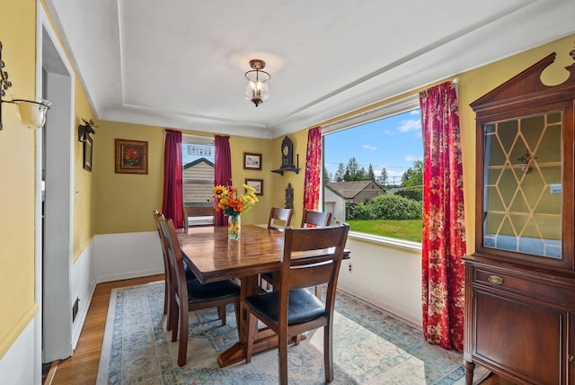 2503 W Upton Ave, Spokane, WA 99205 - dining room featuring wood finished floors