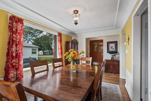 2503 W Upton Ave, Spokane, WA 99205 - dining space featuring wood finished floors