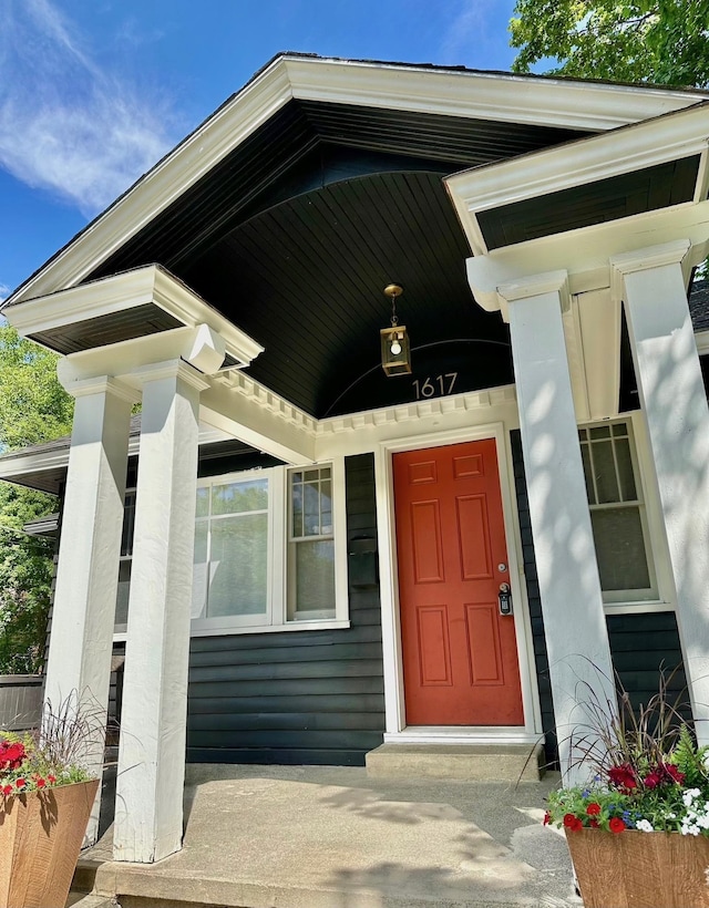 1617 S Bernard St, Spokane, WA 99203 - property entrance with covered porch