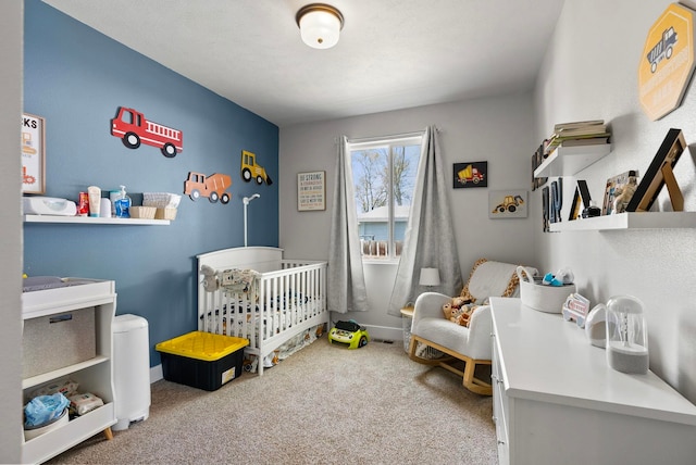 1812 E Columbia Ave, Spokane, WA 99208 - carpeted bedroom with a nursery area