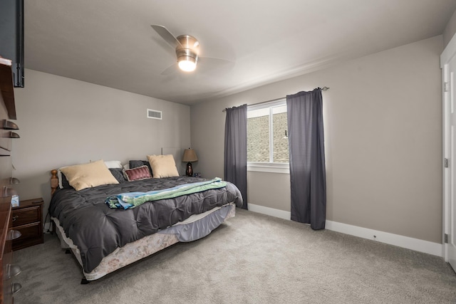 1473 W Jay Ct, Spokane, WA 99208 - carpeted bedroom featuring baseboards and a ceiling fan