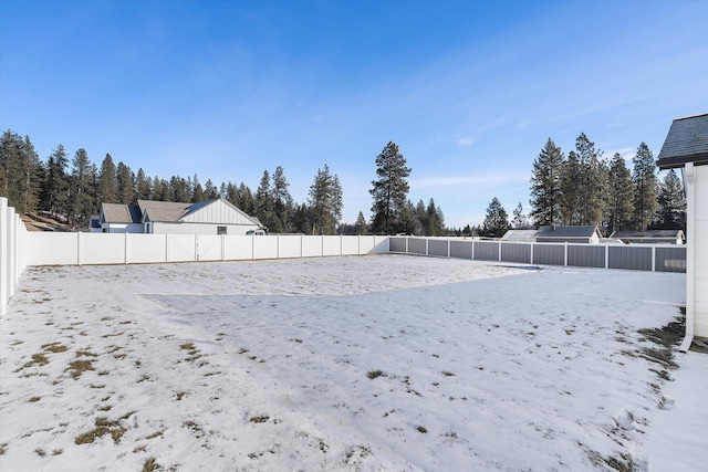 3405 E Yearling Rd, Chattaroy, WA 99003 - view of yard covered in snow