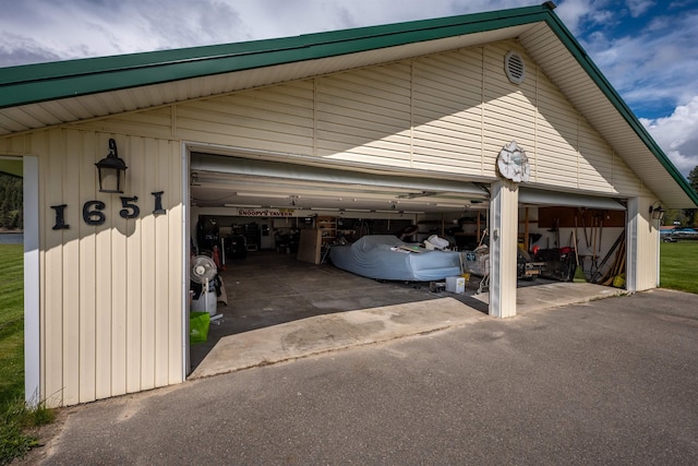 1651 Riverbend Loop Rd, Cusick, WA 99119 - view of garage