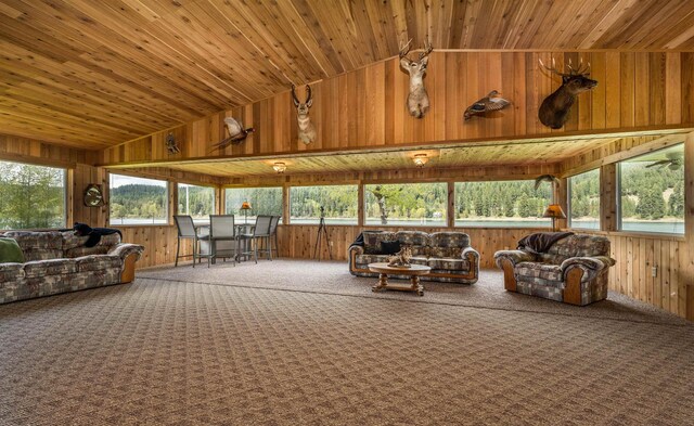 1651 Riverbend Loop Rd, Cusick, WA 99119 - sunroom / solarium with vaulted ceiling
