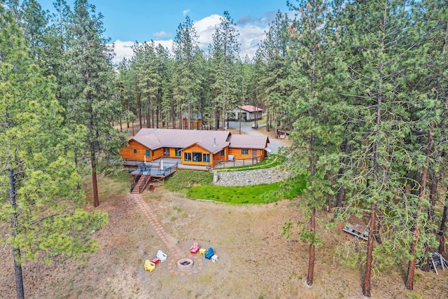 2378 Eagle River Way, Kettle Falls, WA 99141 - view from above of property