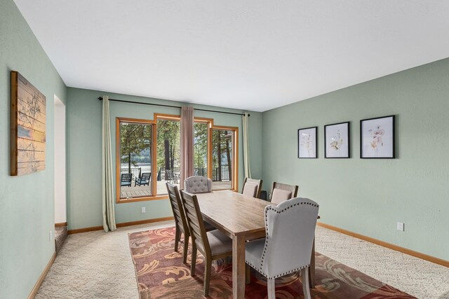 2378 Eagle River Way, Kettle Falls, WA 99141 - carpeted dining room featuring baseboards