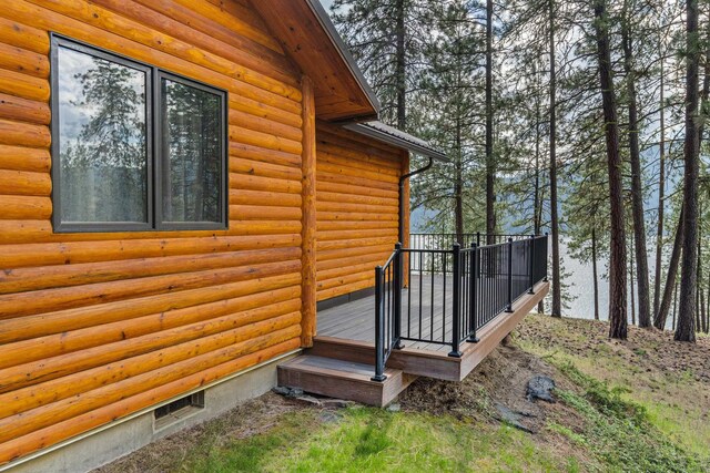 2378 Eagle River Way, Kettle Falls, WA 99141 - view of home's exterior featuring log veneer siding