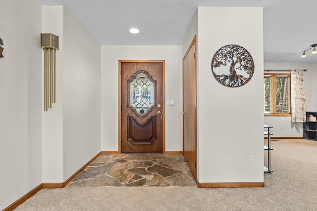 2378 Eagle River Way, Kettle Falls, WA 99141 - entrance foyer with carpet floors and baseboards