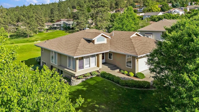 4605 E Birkdale Ln, Spokane, WA 99223 - aerial perspective of suburban area