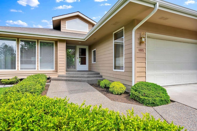4605 E Birkdale Ln, Spokane, WA 99223 - entrance to property featuring a garage