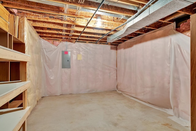 4605 E Birkdale Ln, Spokane, WA 99223 - unfinished below grade area featuring electric panel