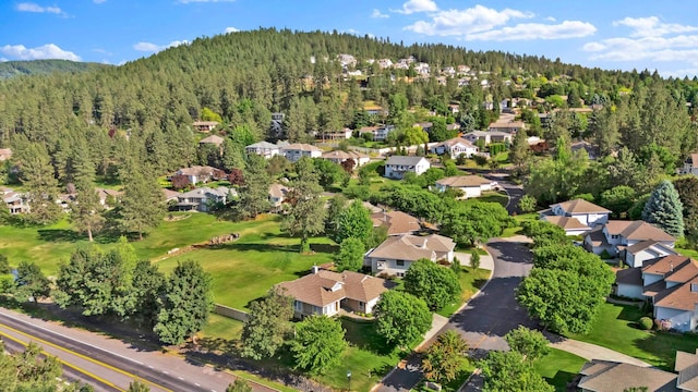 4605 E Birkdale Ln, Spokane, WA 99223 - view of property location with a heavily wooded area and nearby suburban area