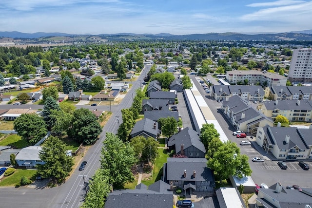 202 E Weile Ave Unit 2, Spokane, WA 99208 - aerial view of residential area featuring a mountainous background