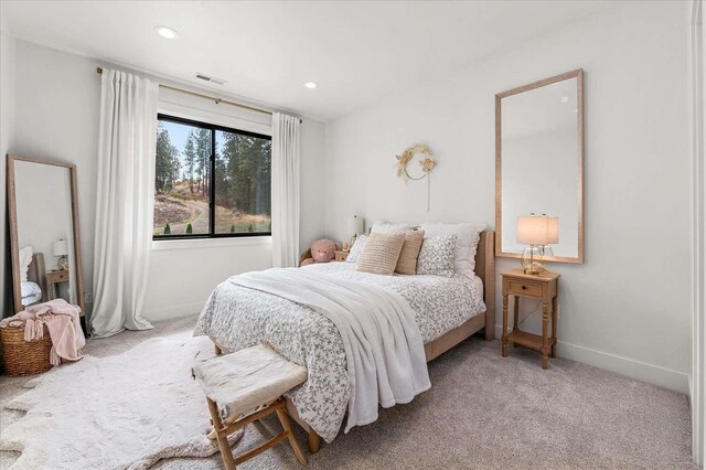 9610 S Mullen Hill Rd, Spokane, WA 99224 - bedroom featuring carpet floors, recessed lighting, and baseboards