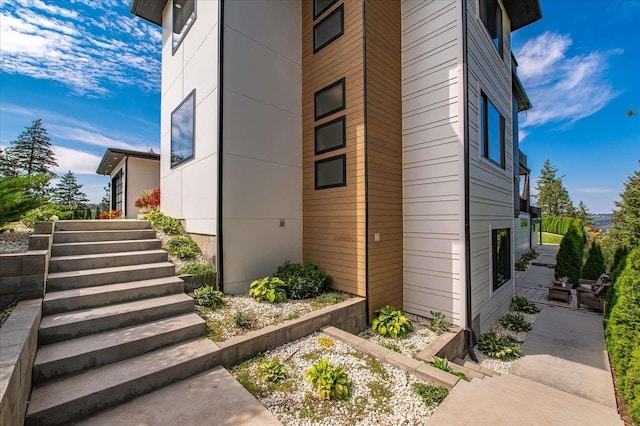 9610 S Mullen Hill Rd, Spokane, WA 99224 - view of home's exterior featuring stairway