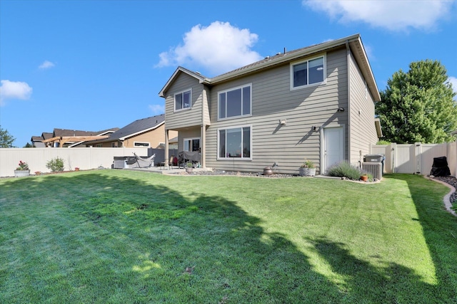 726 E Colbert Rd, Colbert, WA 99005 - back of house featuring a fenced backyard and a patio area