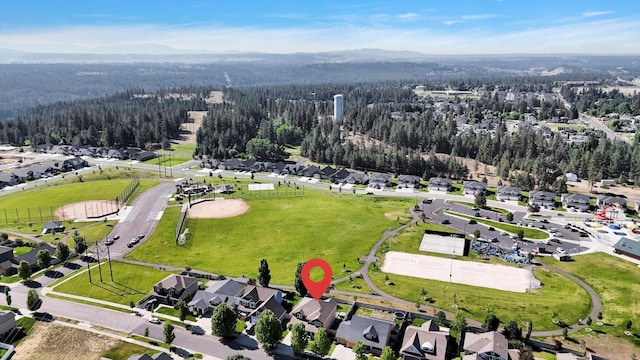 726 E Colbert Rd, Colbert, WA 99005 - view of property location with nearby suburban area and a mountainous background