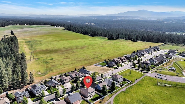 726 E Colbert Rd, Colbert, WA 99005 - aerial view of residential area with mountains