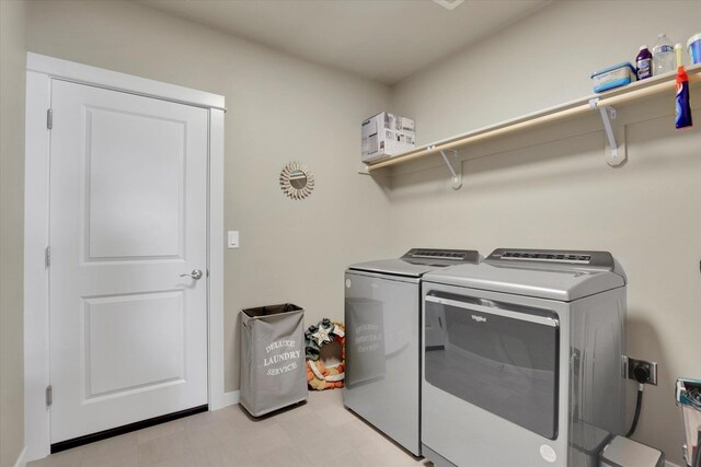 18381 E 17th Ave, Greenacres, WA 99016 - laundry area with washer and dryer