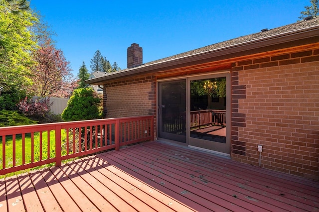 1621 E 65th Ave, Spokane, WA 99223 - view of wooden deck
