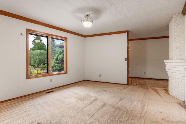 1621 E 65th Ave, Spokane, WA 99223 - carpeted empty room featuring baseboards and ornamental molding