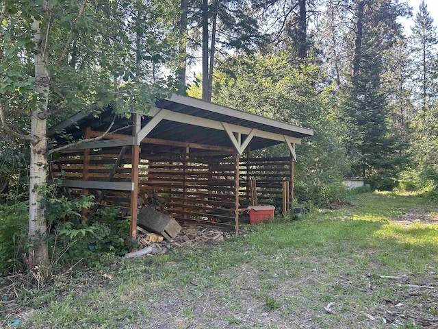 38823 N Newport Hwy, Elk, WA 99009 - view of yard with an outbuilding