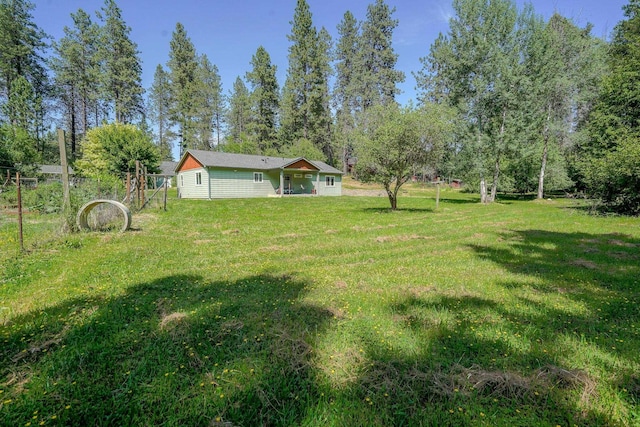 38823 N Newport Hwy, Elk, WA 99009 - view of green lawn with view of scattered trees