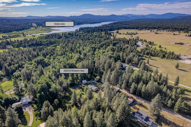 38823 N Newport Hwy, Elk, WA 99009 - bird's eye view of mountains