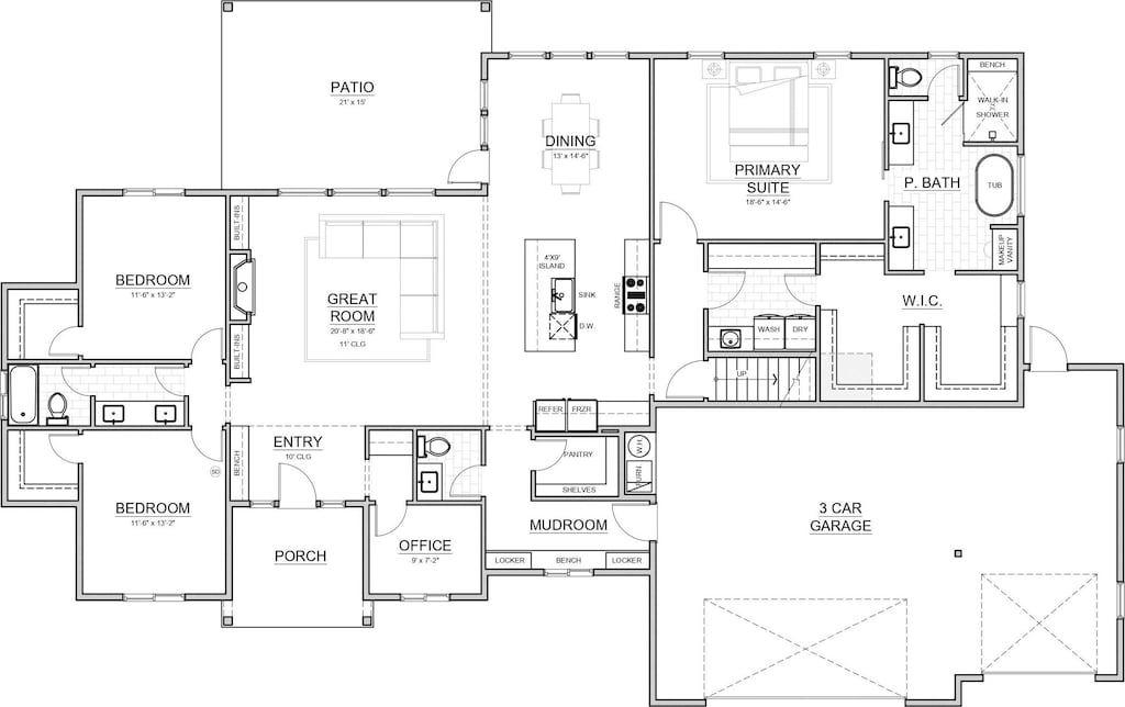 10920 E 51st Ln, Spokane Valley, WA 99206 - view of room layout