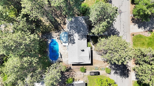 4717 S Skipworth Rd, Spokane Valley, WA 99206 - aerial view of a pool area