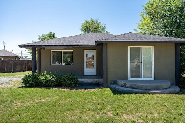 1501 N Lily Rd, Spokane, WA 99212 - view of front of home featuring stucco siding and roof with shingles