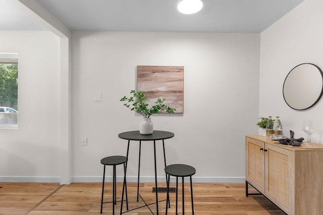1501 N Lily Rd, Spokane, WA 99212 - dining area with light wood-type flooring