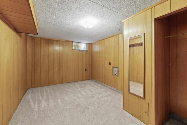 3927 E Fairview Ave, Spokane, WA 99217 - finished basement with light carpet and wooden walls